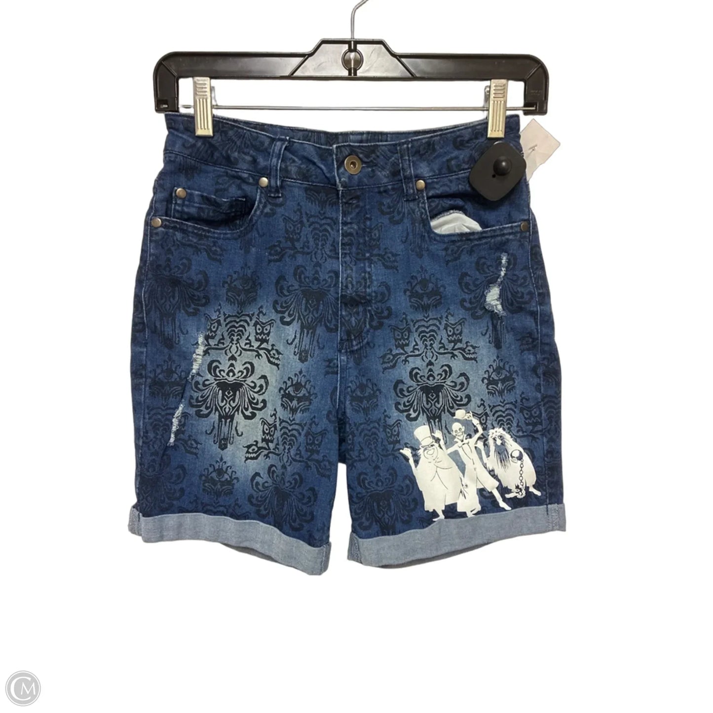 Shorts By Disney Store In Blue Denim, Size: 4