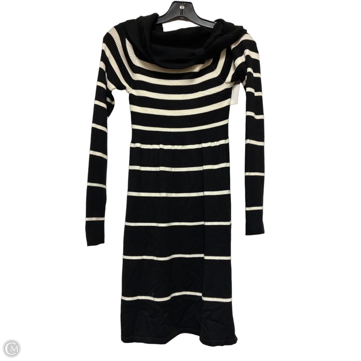 Dress Casual Short By White House Black Market In Black & White, Size: Xs