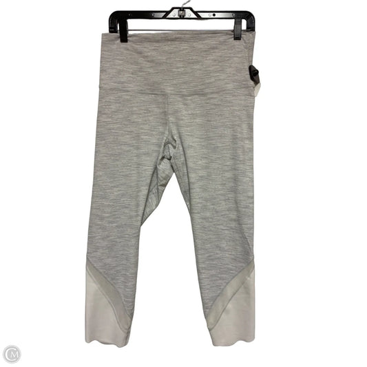 Athletic Leggings Capris By Lululemon In Grey, Size: S