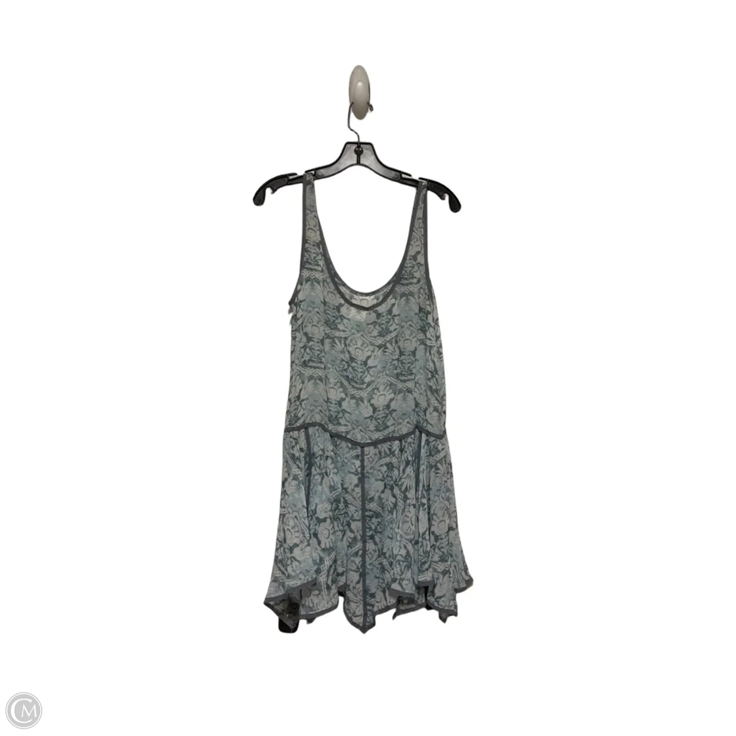 Nightgown By Free People In Blue & Grey, Size: M