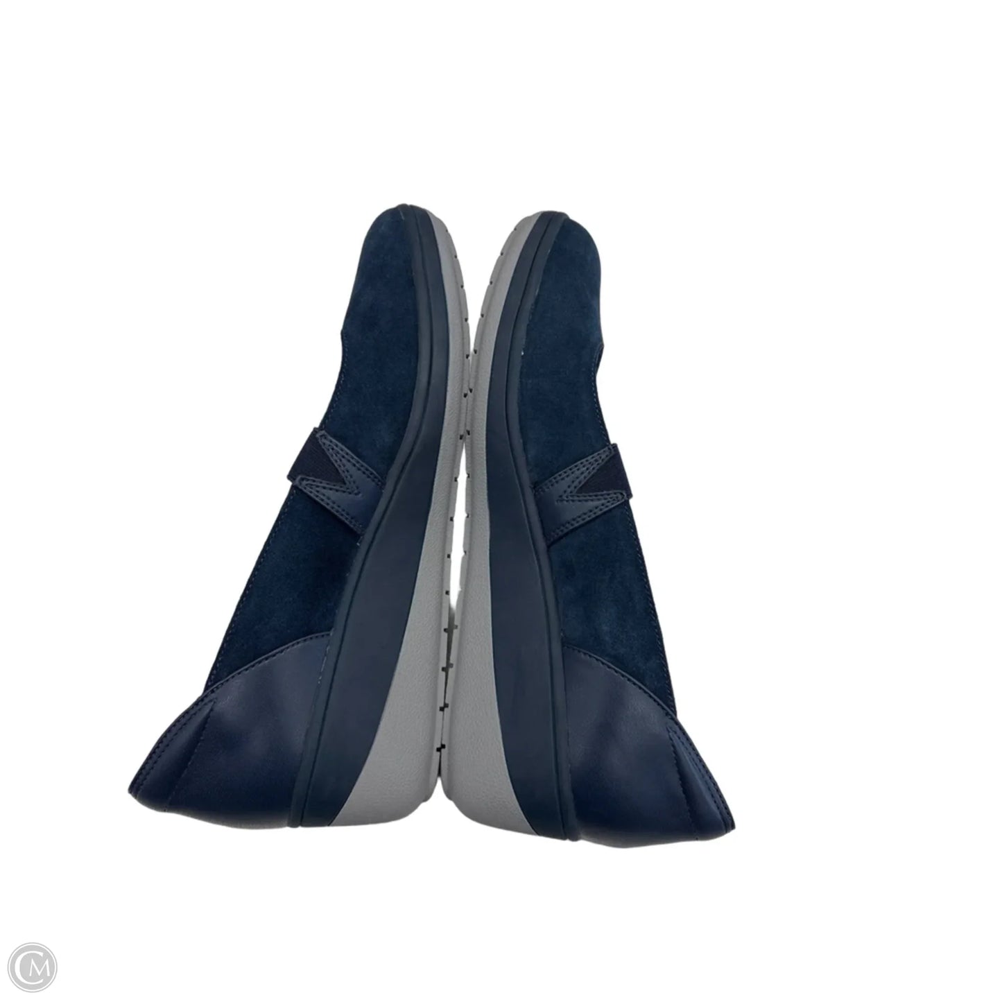 Shoes Heels Wedge By Vionic In Blue, Size: 9