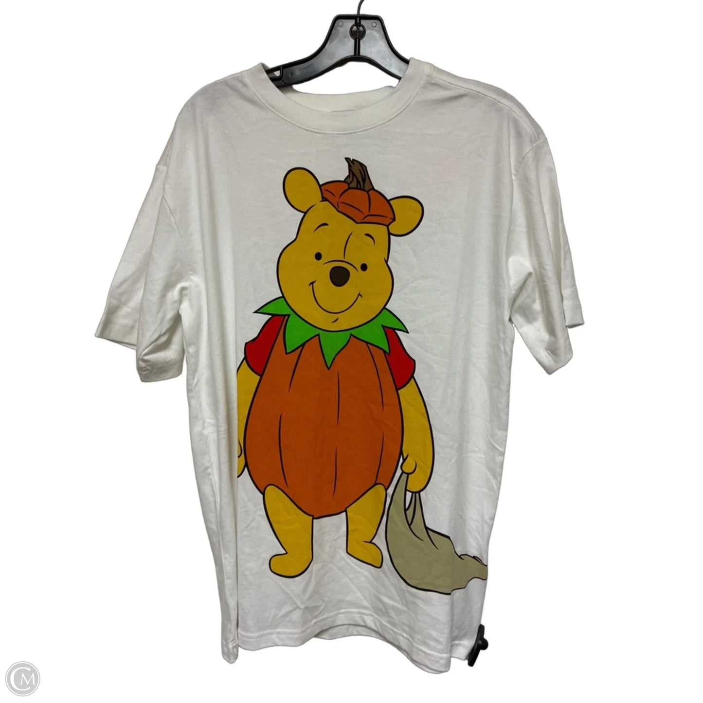 Top Short Sleeve By Disney Store In White, Size: S