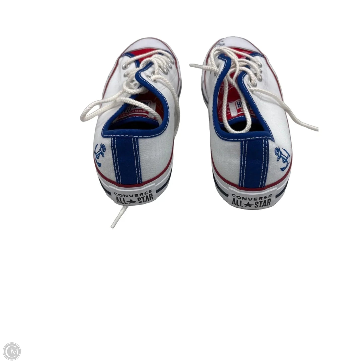 Shoes Sneakers By Converse In Blue Red & White, Size: 7