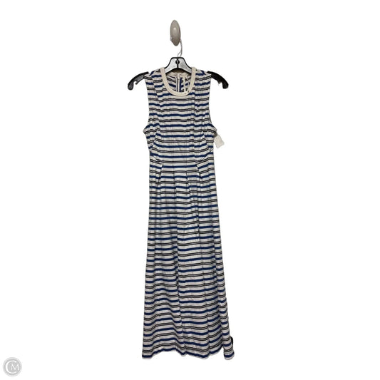 Dress Casual Midi By Anthropologie In Striped Pattern, Size: Xxs