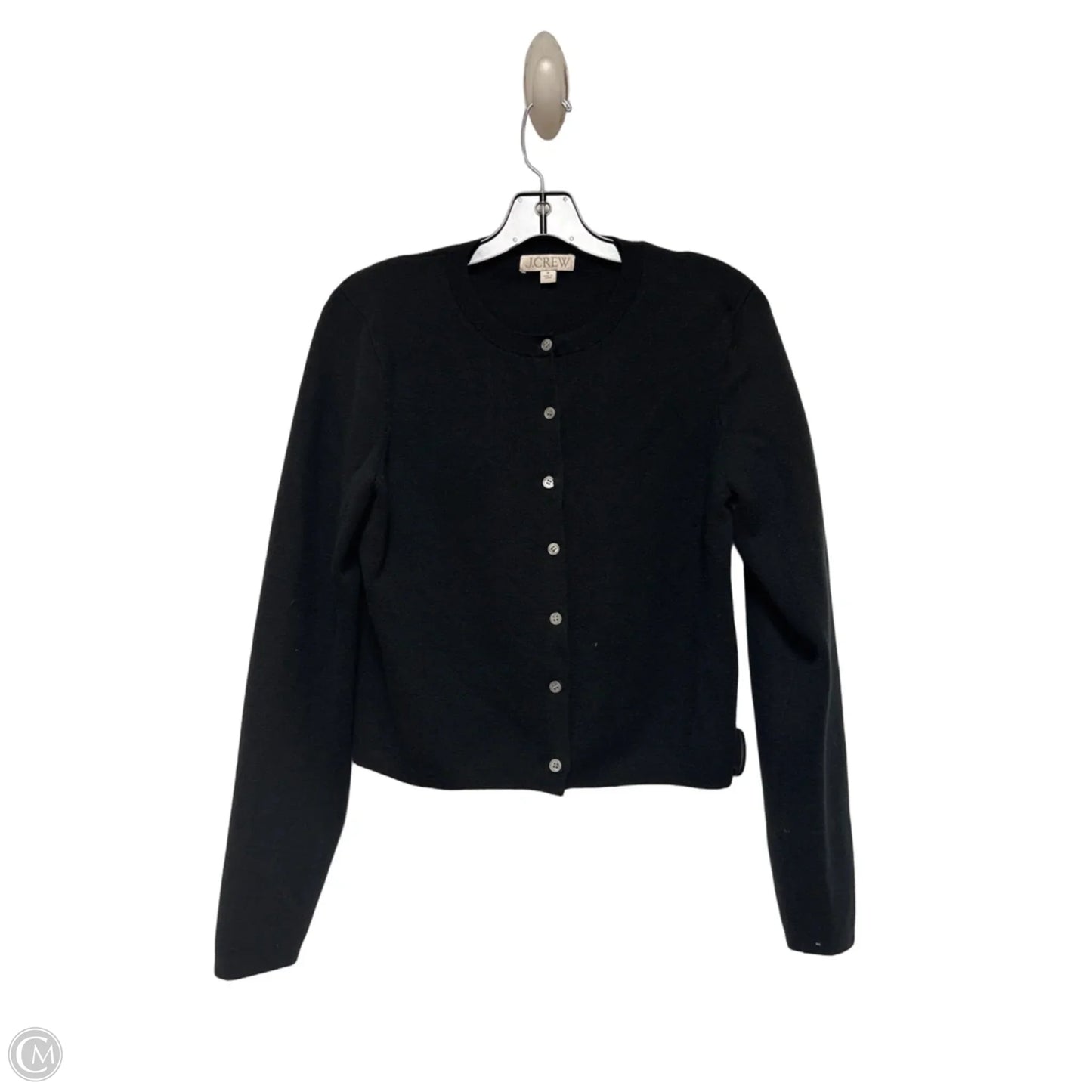 Sweater Cardigan By J. Crew In Black, Size: M