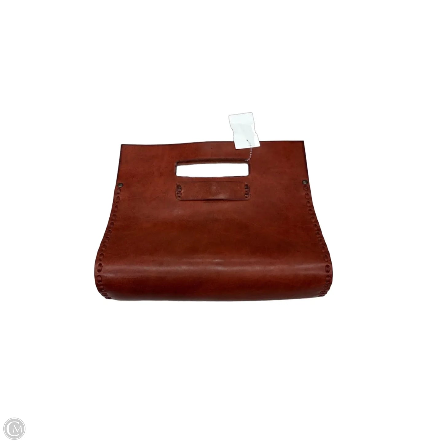 Clutch Leather By Clothes Mentor, Size: Medium