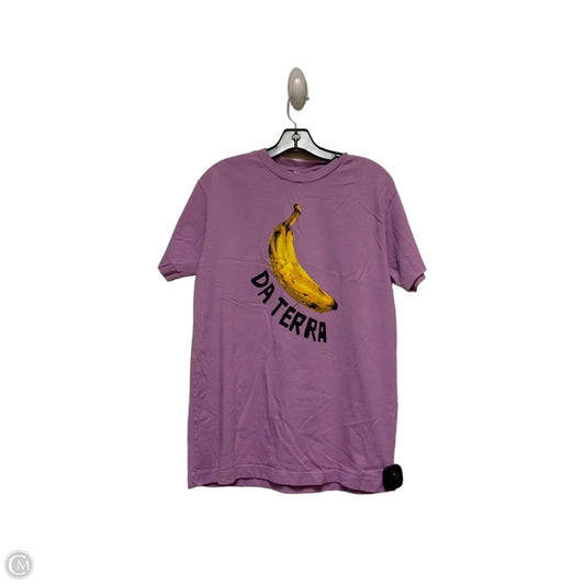 Top Short Sleeve By Farm Rio In Purple, Size: Xs