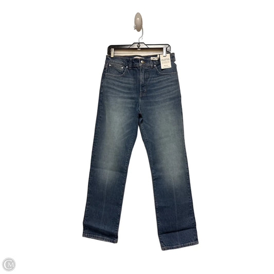 Jeans Straight By Madewell In Blue Denim, Size: 6
