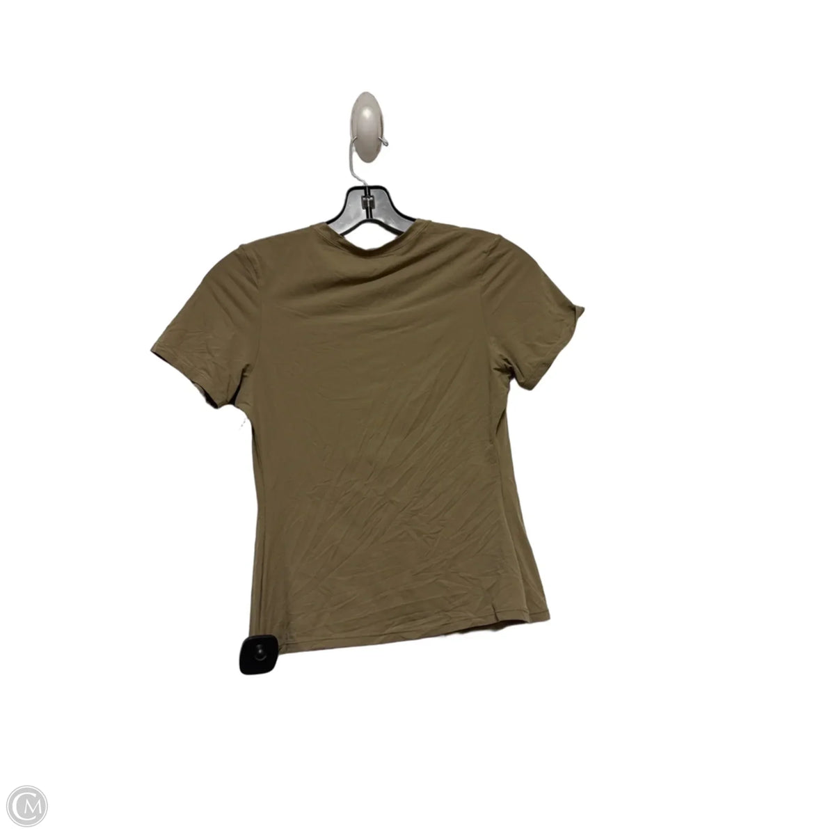 Top Short Sleeve Basic By Skims In Green, Size: M