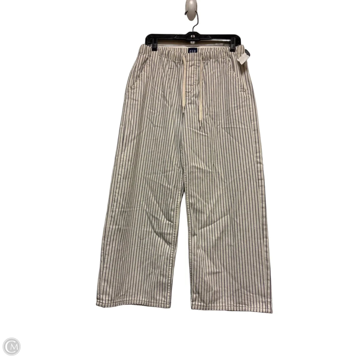 Pants Cropped By Gap In Striped Pattern, Size: 4