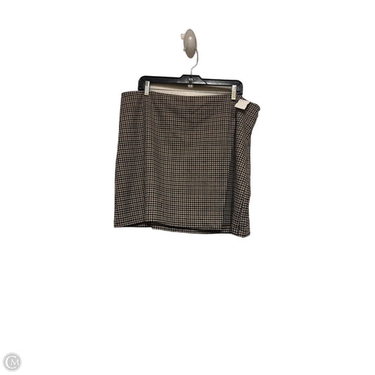 Skirt Mini & Short By Old Navy In Plaid Pattern, Size: 16