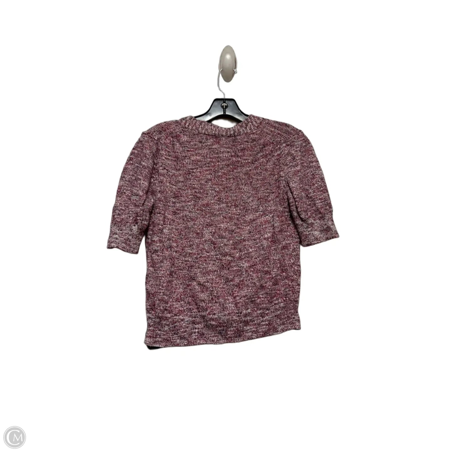 Top Short Sleeve By Banana Republic In Red, Size: Xs