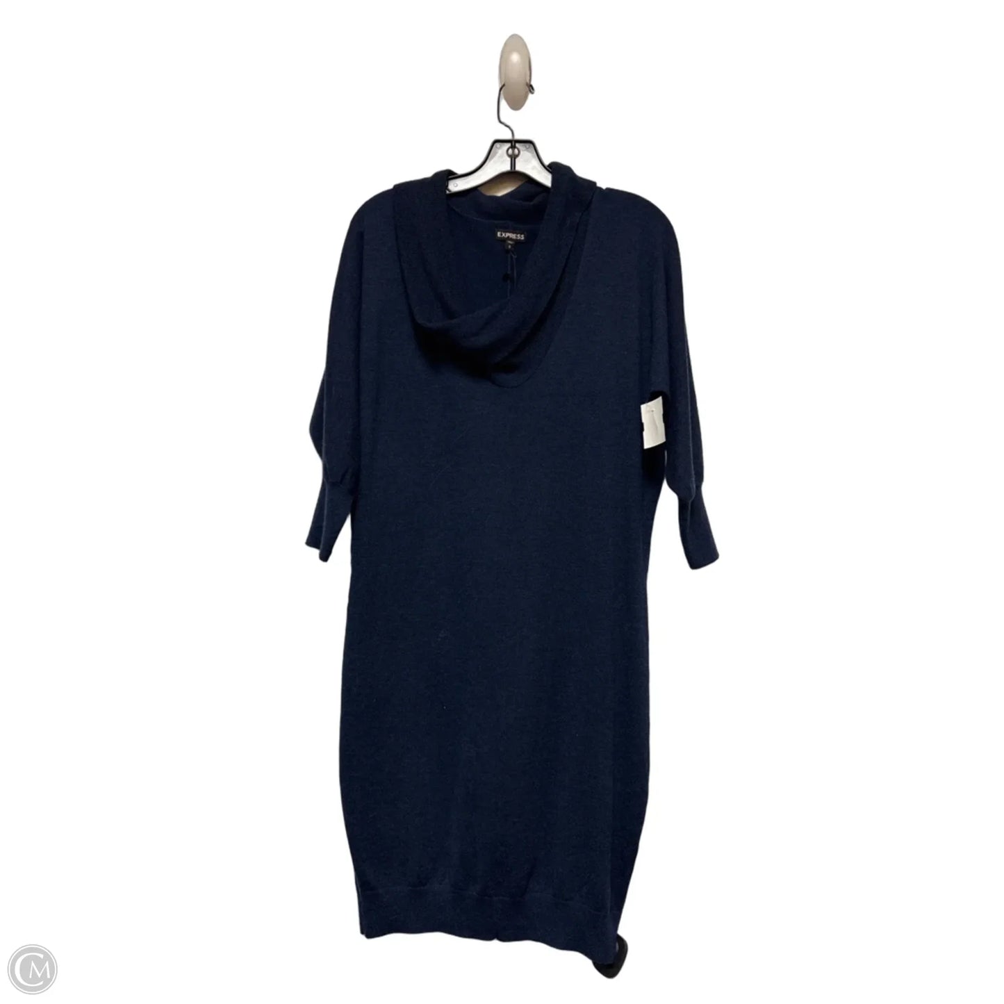 Dress Casual Short By Express In Blue, Size: S