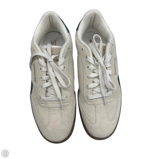 Shoes Sneakers By Reebok In Green & Tan, Size: 8.5