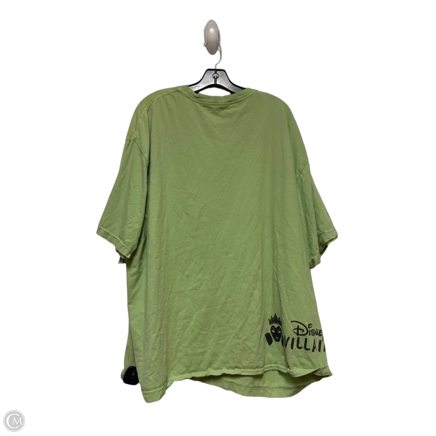 Top Short Sleeve By Disney Store In Green, Size: 2x