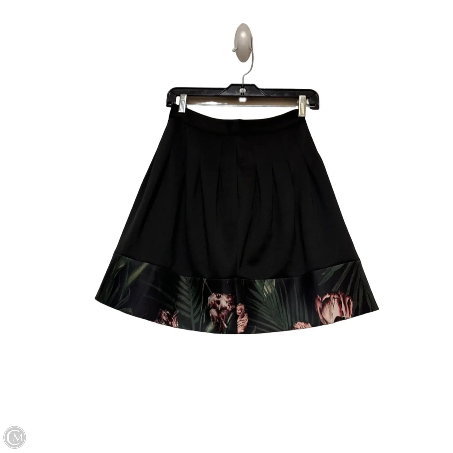 Skirt Mini & Short By Ted Baker In Black & Green, Size: 0