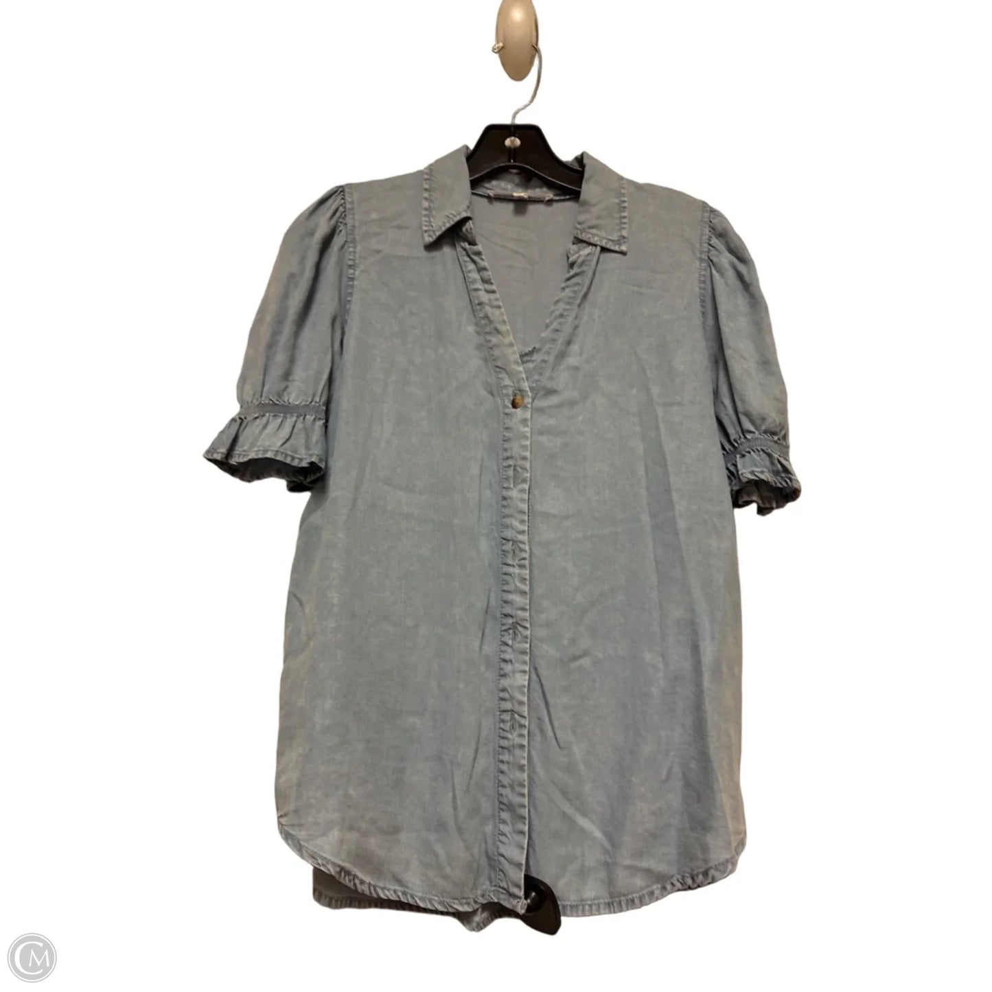 Top Short Sleeve By Jane And Delancey In Blue, Size: Xs