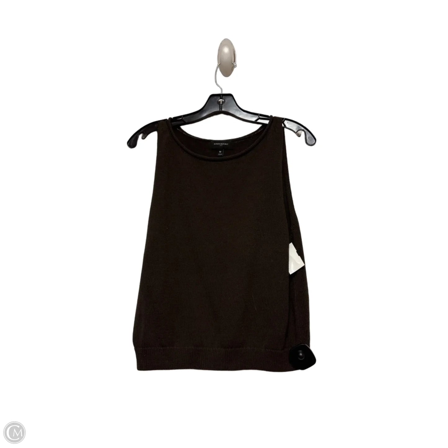 Top Sleeveless By Banana Republic In Brown, Size: M