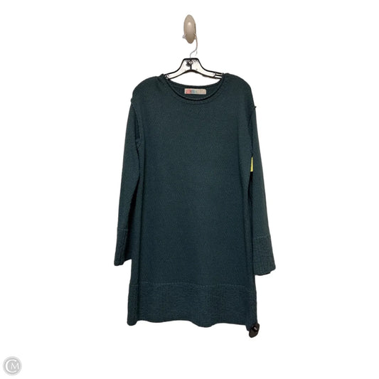 Dress Sweater By Free People In Teal, Size: S