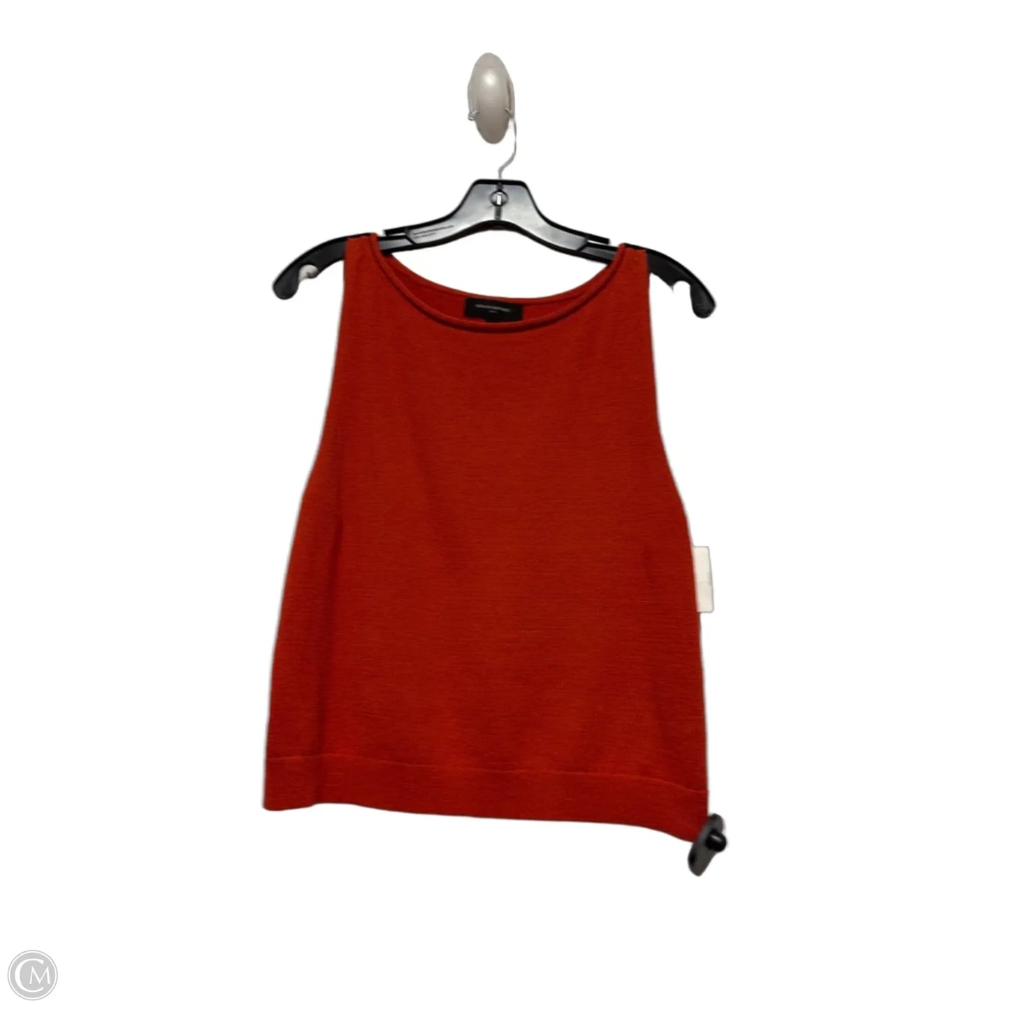 Top Sleeveless By Banana Republic In Orange, Size: M
