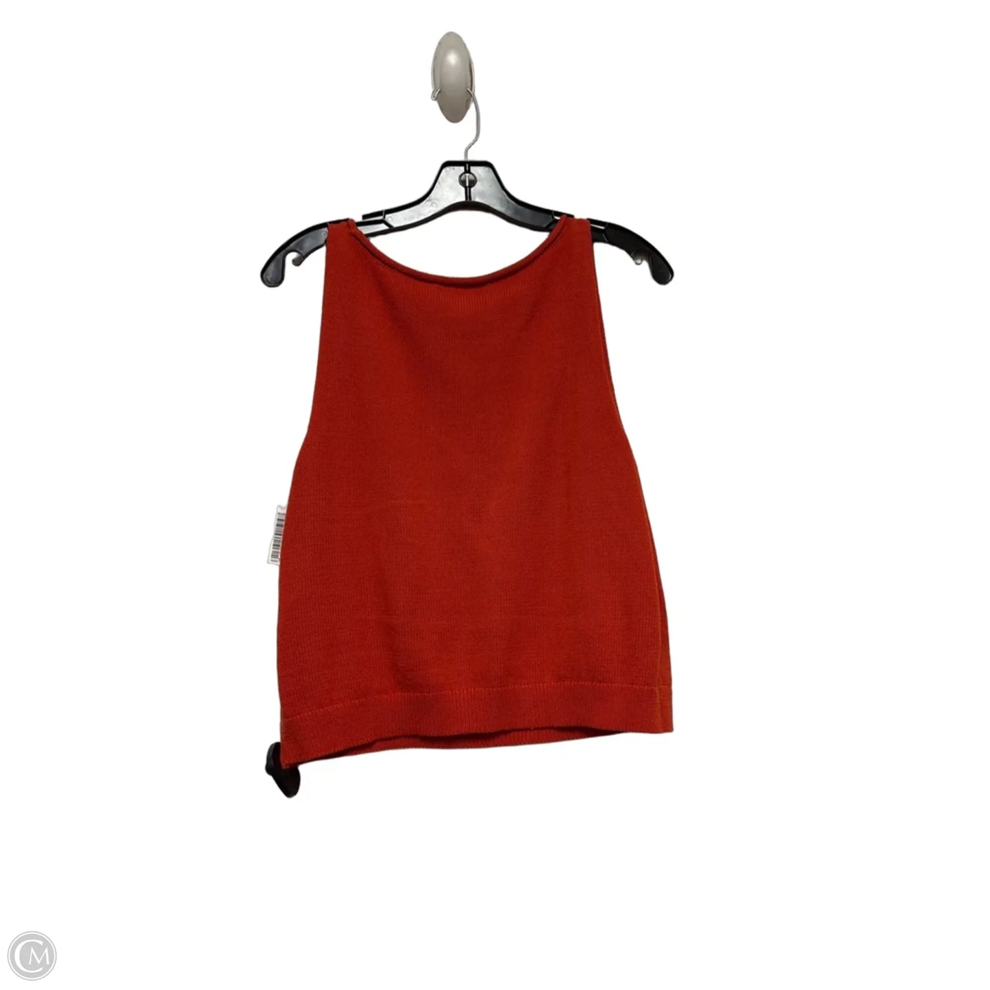 Top Sleeveless By Banana Republic In Orange, Size: M