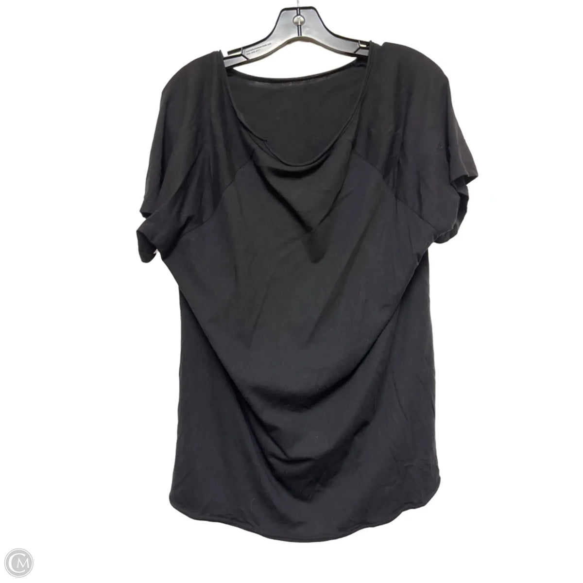 Top Short Sleeve Basic By Disney In Black, Size: 2x