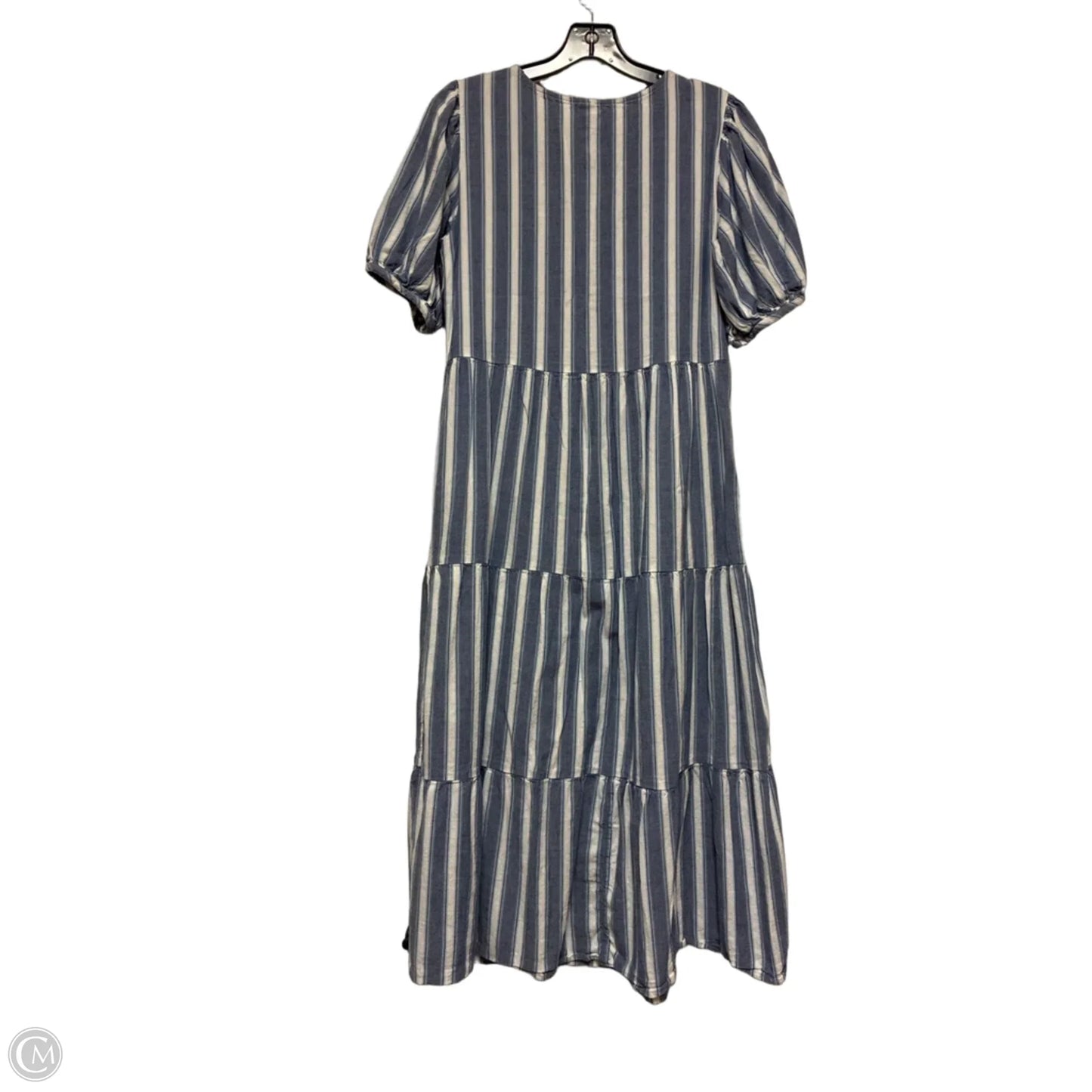 Dress Casual Midi By Old Navy In Striped Pattern, Size: S