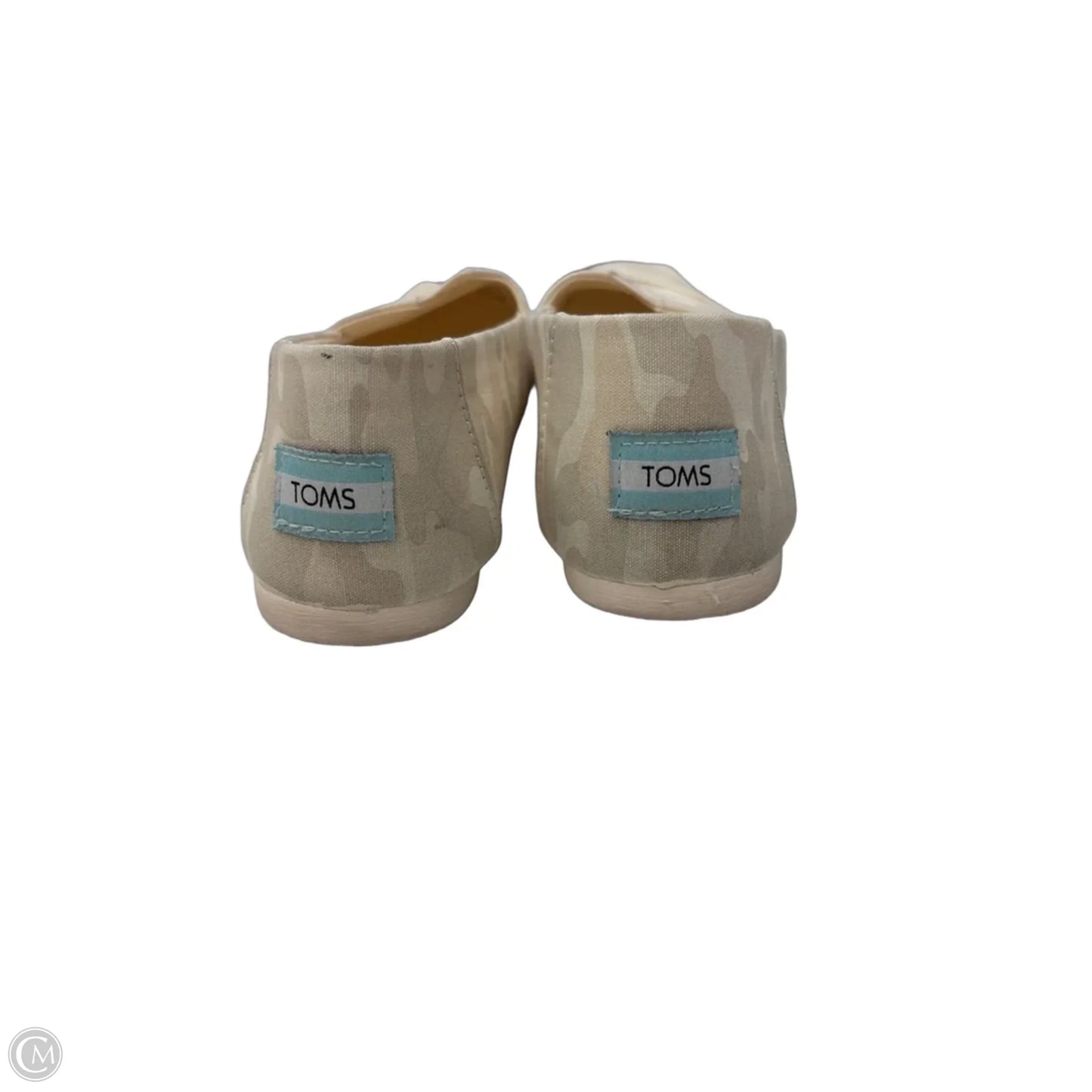 Shoes Flats By Toms In Camouflage Print, Size: 8