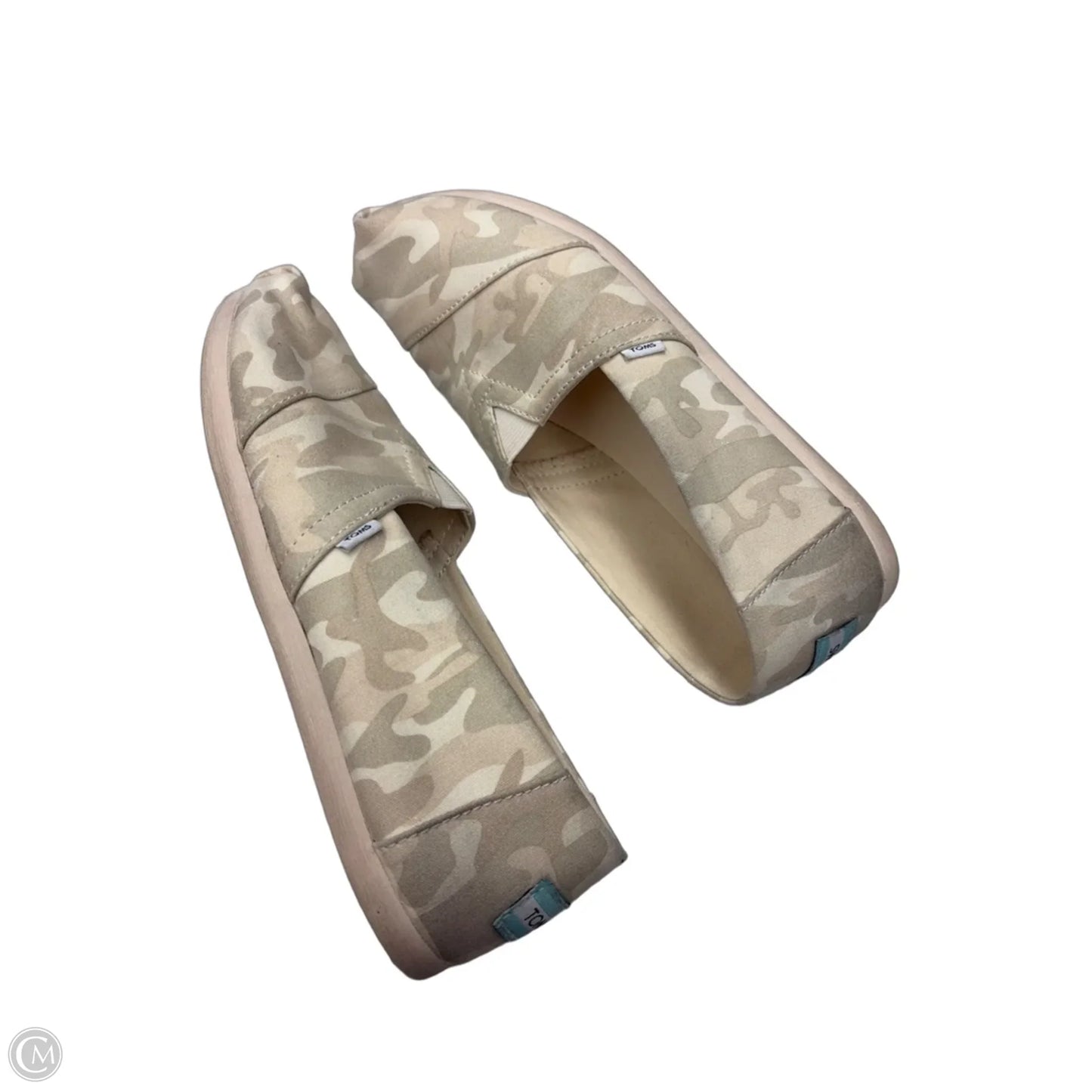 Shoes Flats By Toms In Camouflage Print, Size: 8