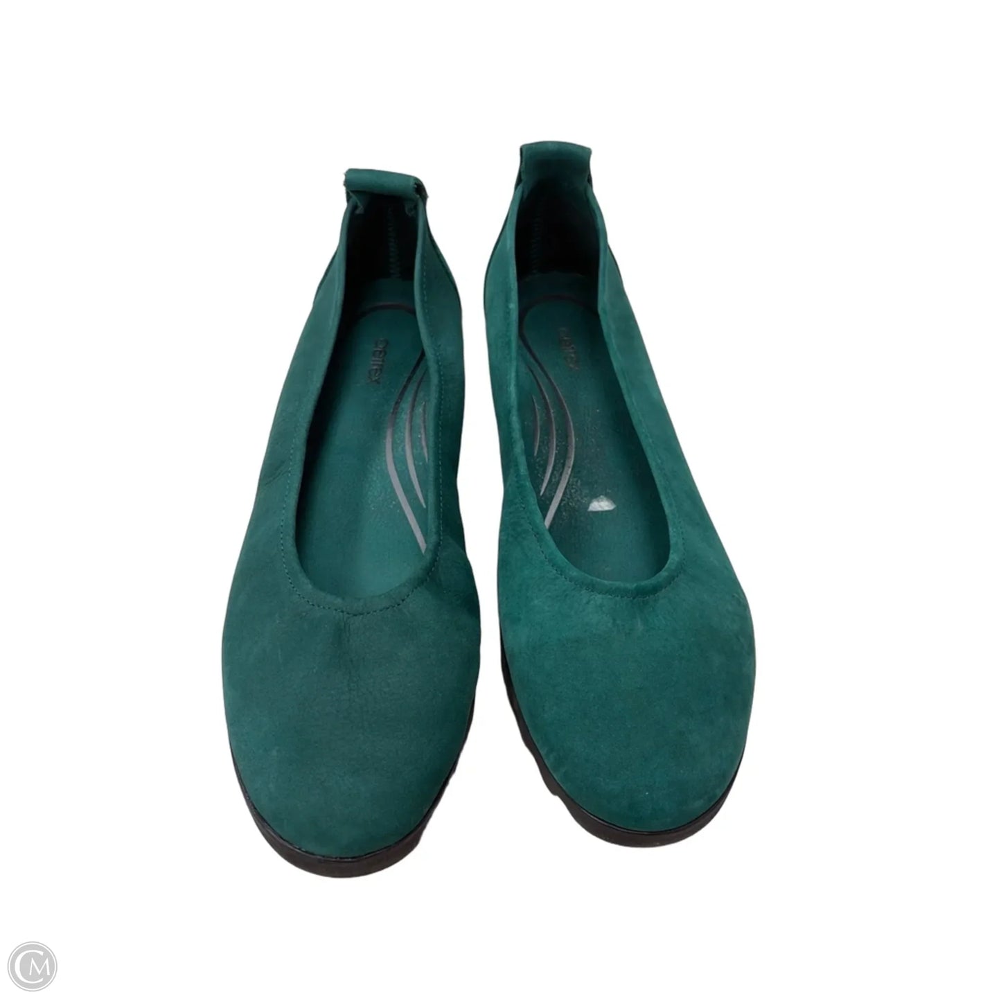 Shoes Flats By Aetrex In Green, Size: 7.5