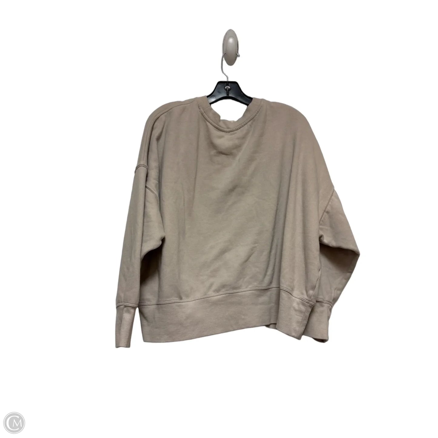 Sweatshirt Crewneck By Dkny In Tan, Size: Xl