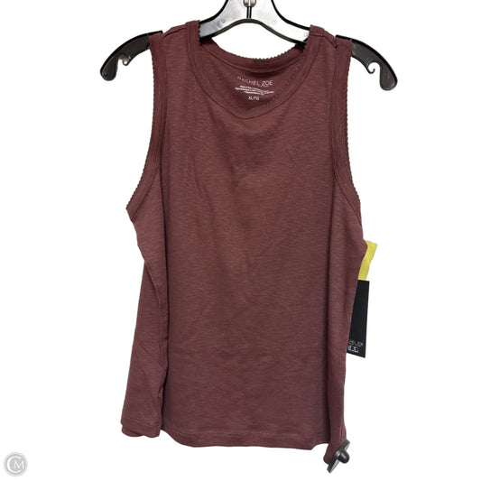 Tank Top By Rachel Zoe In Brown, Size: Xl