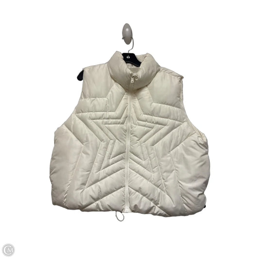 Vest Puffer & Quilted By No Boundaries In White, Size: Xl
