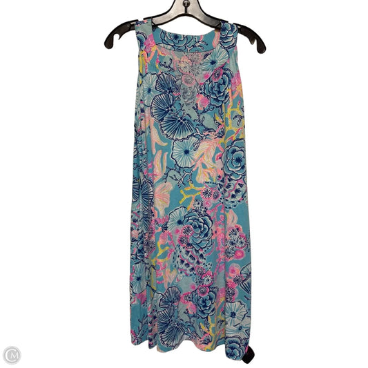 Dress Designer By Lilly Pulitzer In Nautical Print, Size: M