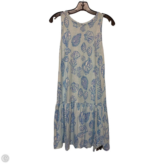 Dress Designer By Lilly Pulitzer In Blue & White, Size: S