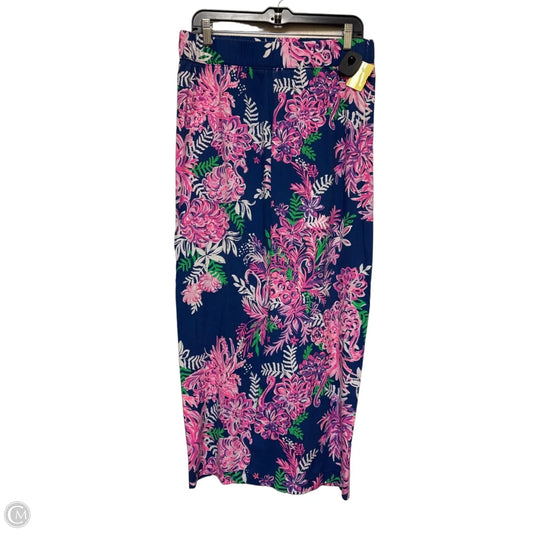 Pants Designer By Lilly Pulitzer In Floral Print, Size: M
