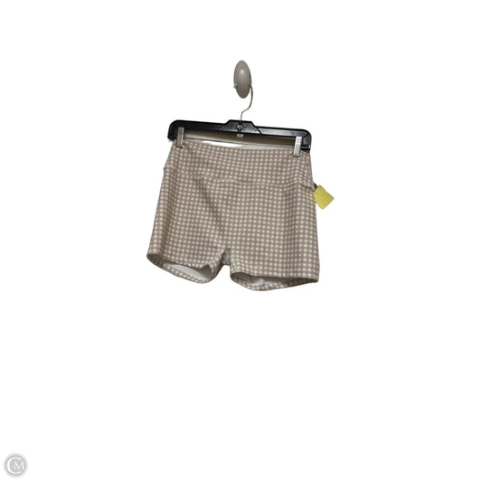 Athletic Shorts By Kimberly In Plaid Pattern, Size: L