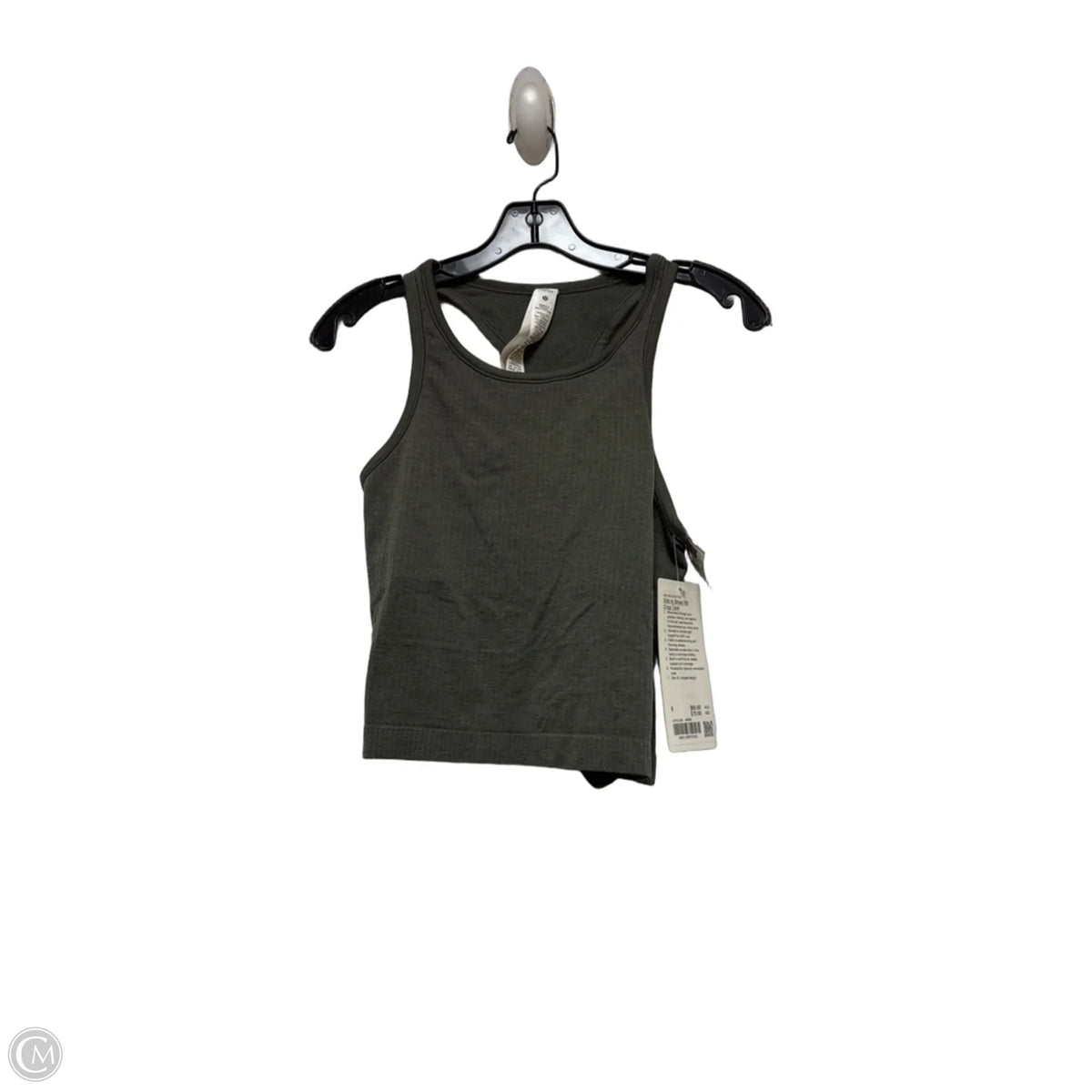 Athletic Bra By Lululemon In Green, Size: 8