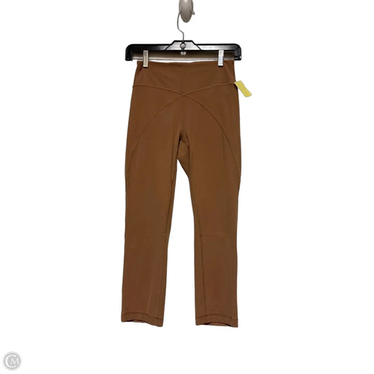 Athletic Leggings By Lululemon In Tan, Size: 6