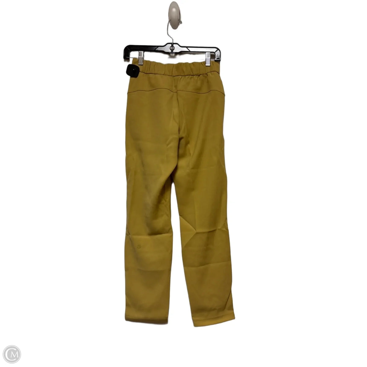 Athletic Pants By Lululemon In Yellow, Size: 2