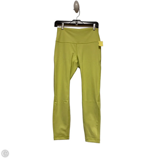 Athletic Leggings By Lululemon In Green, Size: 8