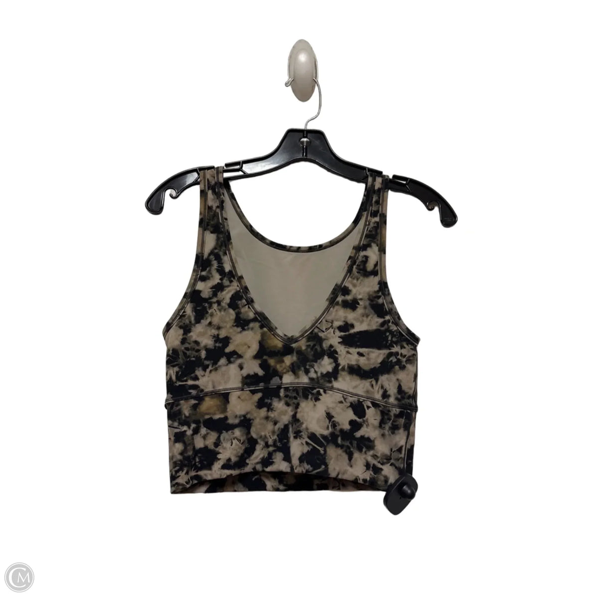 Athletic Bra By Lululemon In Tie Dye Print, Size: S