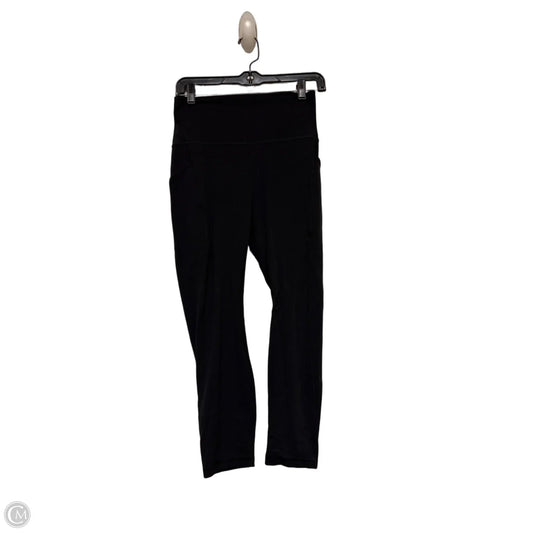 Athletic Leggings By Lululemon In Black, Size: 8