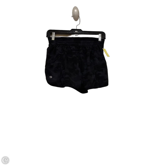 Athletic Shorts By Lululemon In Camouflage Print, Size: 6