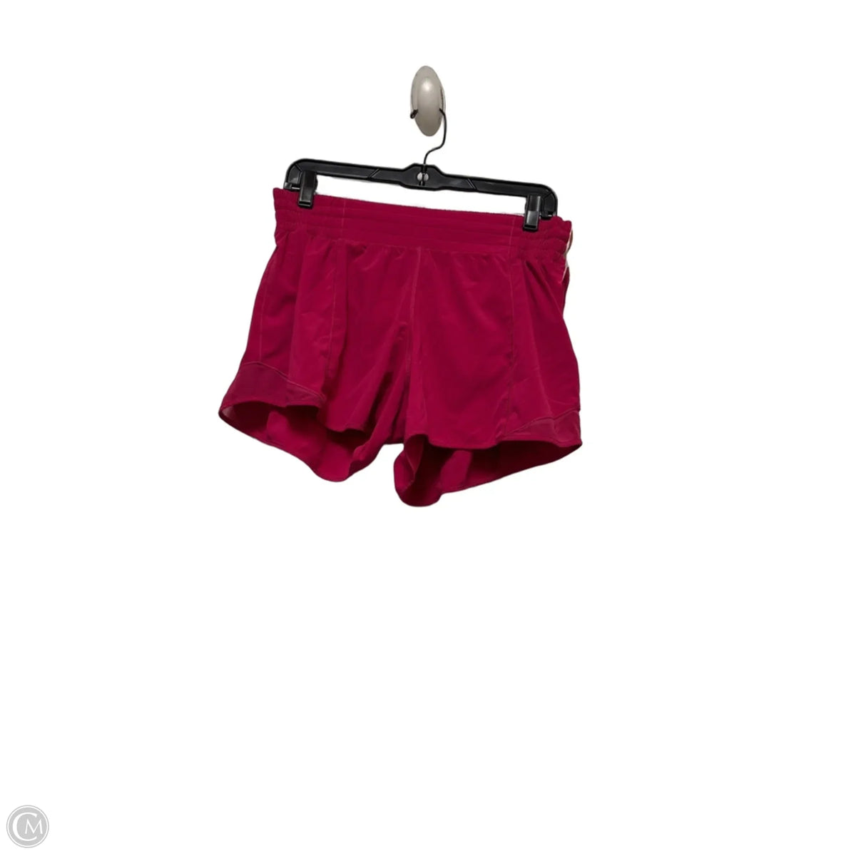 Athletic Shorts By Lululemon In Pink, Size: 8