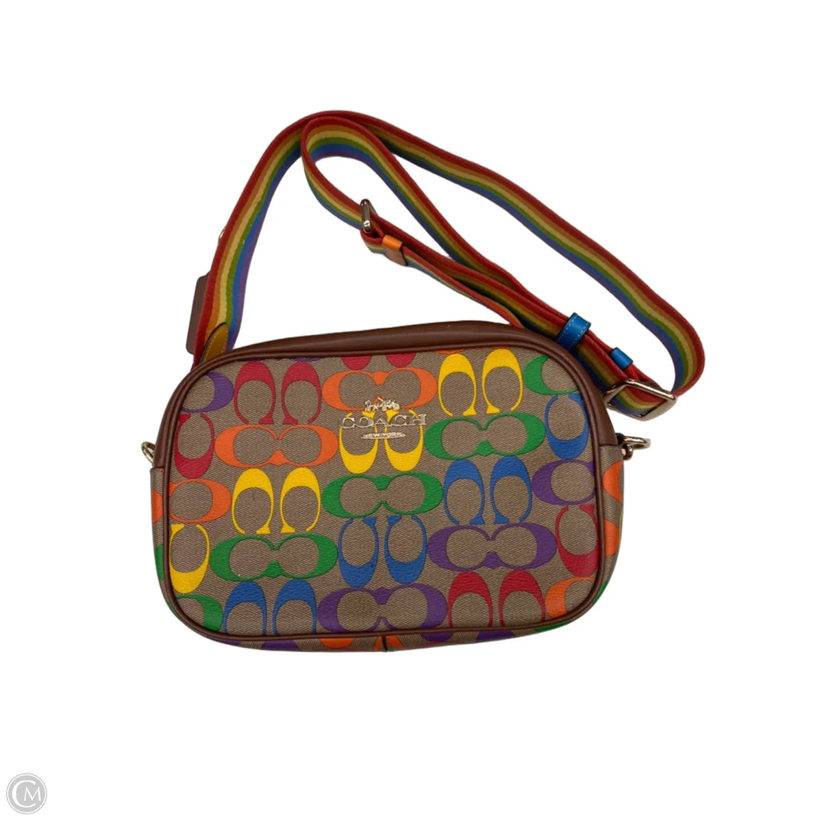 Crossbody Designer By Coach, Size: Medium