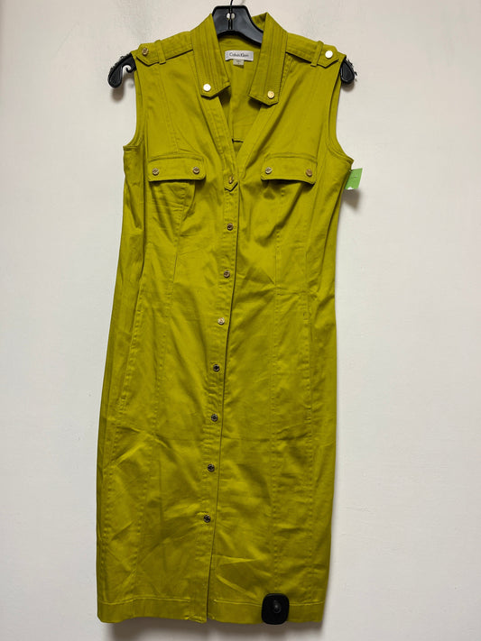 Dress Casual Midi By Calvin Klein  Size: S