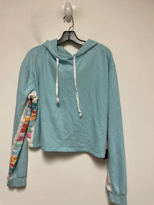 Blue Sweatshirt Hoodie Disney Store, Size Xl