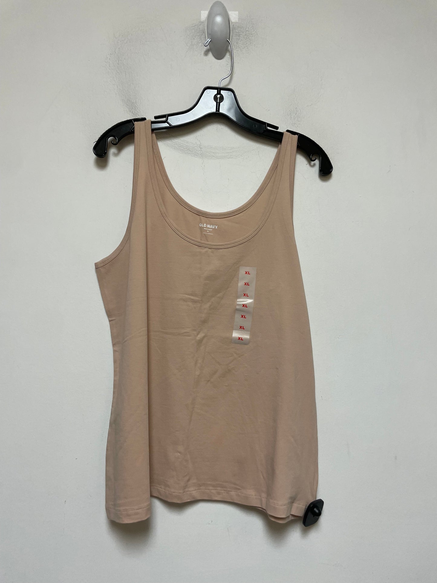 Tan Top Sleeveless Basic Old Navy, Size Xl