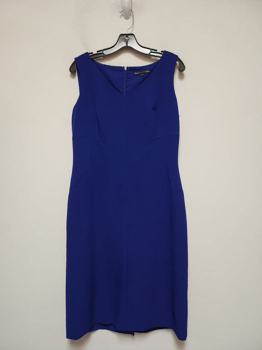 Blue Dress Casual Midi Preston And New York, Size M